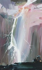 &quot;Bolt 1,&quot; 2011, Oil on canvas, 48 x 29 inches, 121.9 x 73.7 cm, A/Y#19914