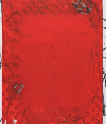 Red Wedding, 2014, Acrylic, oil, and UV cured ink on canvas over panel, 84 x 72 inches, 213.4 x 182.9 cm, A/Y#21418