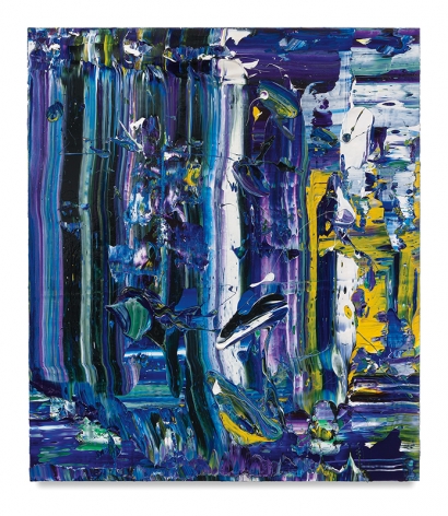 Michael Reafsnyder, Grape Escape, 2018, Acrylic on linen, 60 x 52 inches, 152.4 x 132.1 cm, MMG#30008