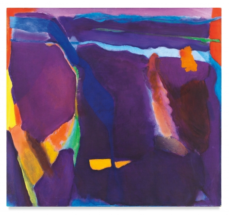 July&#039;s Amethyst, 1982, Oil on canvas, 48 1/4 x 52 1/4 inches, 122.6 x 132.7 cm, MMG#32721