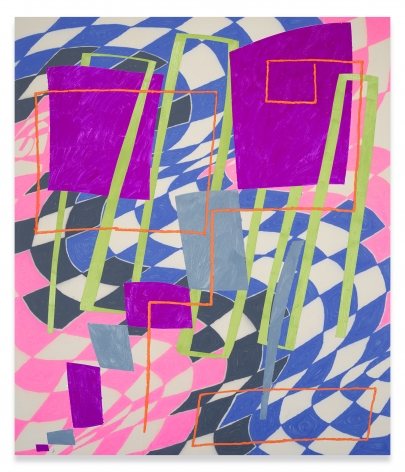 Trudy Benson, Updrift, 2021, Acrylic and oil on canvas, 77 x 66 inches, 195.6 x 167.6 cm, MMG#33548
