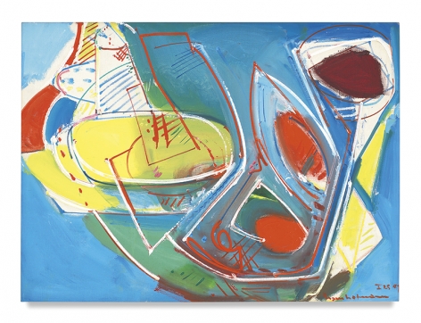 Hans Hofmann,&nbsp;Obliquit&eacute;, 1947, Oil on canvas, 30.5 x 41 inches, 77.5 x 104.1 cm, MMG#1806, &nbsp;