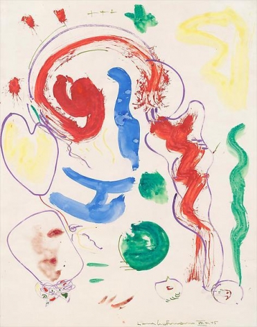 Untitled, 1945, Gouache and ink on paper, 24 x 18 inches, 61 x 45.7 cm, A/Y#2353