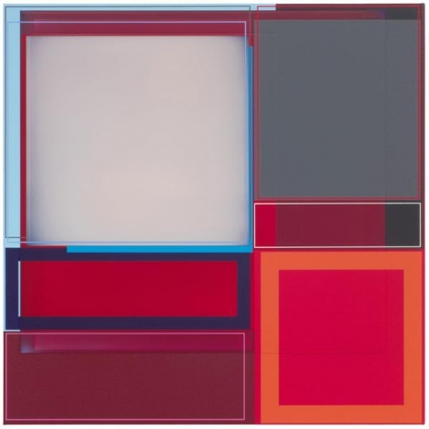 Patrick Wilson, Together, 2014, Acrylic on canvas, 22 x 22 inches, 55.9 x 55.9 cm, A/Y#22149