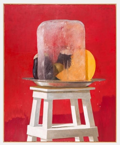 Julio Larraz, The Ice, 2001, Oil on canvas, 73 x 59 inches, 185.4 x 149.9 cm, A/Y#22026