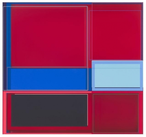 Patrick Wilson, Pitchman, 2014, Acrylic on canvas, 33 x 35 inches, 83.8 x 88.9 cm, A/Y#22151