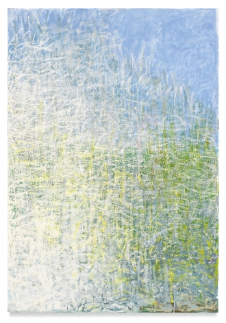 Dark Green in the Middle, 2013, Oil on board, 52 x 36 inches, 132.1 x 91.4 cm, MMG#32425