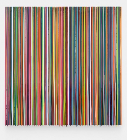 Markus Linnenbrink, INONEEARANDOUTTHEOTHER, 2014, Epoxy resin and pigments on wood, 60 x 60 inches, 152.4 x 152.4 cm, A/Y#22166