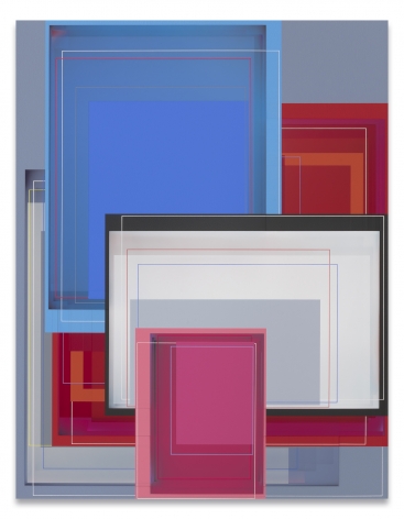 Patrick Wilson,&nbsp;Rush Hour, 2021, Acrylic on canvas, 27 x 21 inches, 68.6 x 53.3 cm