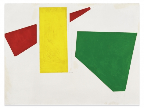 Push and Pull [Study for Chimbote Mural], 1950, Oil on canvas, 36 x 48 inches, 91.4 x 124.5 cm