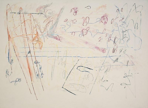 Nancy Graves, &quot;Straeo,&quot; 1976, Oil on canvas, 64 x 88 inches, 162.6 x 223.5 cm, A/Y#20021